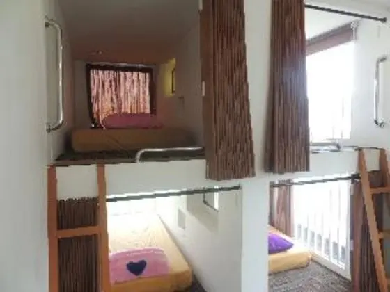 Bed in dormitory