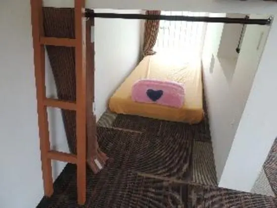 Bed in dormitory