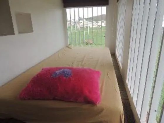 Bed in dormitory