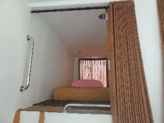 Bed in dormitory