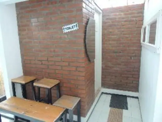 Bed in dormitory
