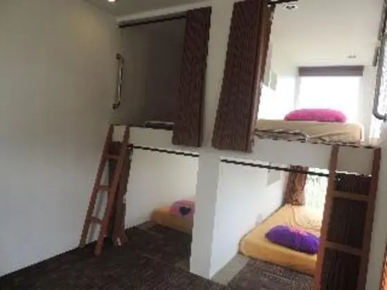 Bed in dormitory