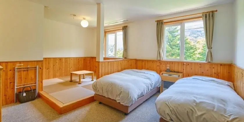 İki Ayrı Yataklı Oda, Dağ Manzaralı (with Tatami Area)