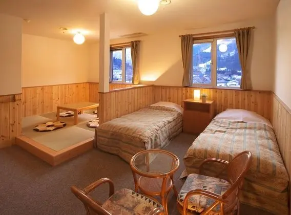 İki Ayrı Yataklı Oda, Dağ Manzaralı (with Tatami Area)
