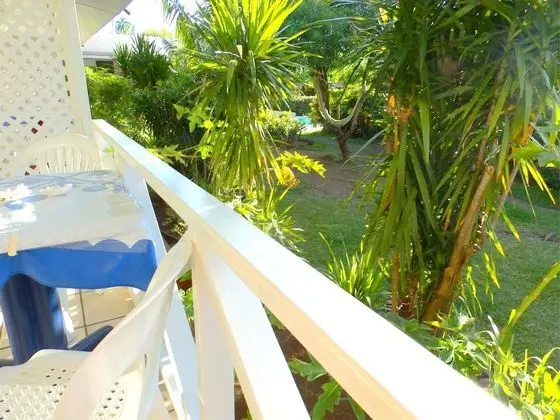Studio-Kitchenette-Maiao-Vue sur Jardin
