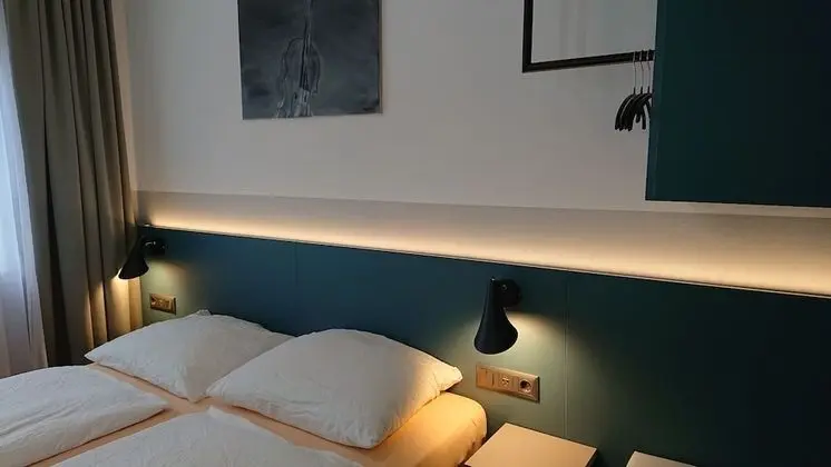 Double Room private shower and shared WC