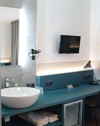 Double Room private shower and shared WC