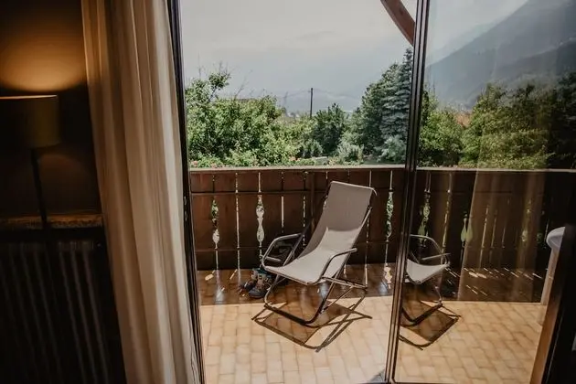 Panoramic Tek Büyük Yataklı Oda, Balkon, Dağ Manzaralı