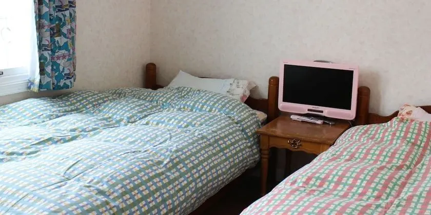 Basic İki Ayrı Yataklı Oda, 2 Tek Kişilik Yatak, Sigara İçilmez, Ortak Banyo (Free Wifi)