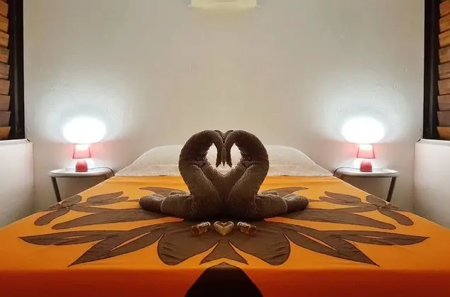 Tek Büyük Yataklı Oda, Ortak Banyo, Bahçe Manzaralı (Tiare)