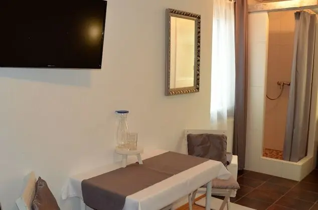 Tek Kişilik Oda, 1 Tek Kişilik Yatak, Bahçe Manzaralı (Brown / Grey Nr 4)