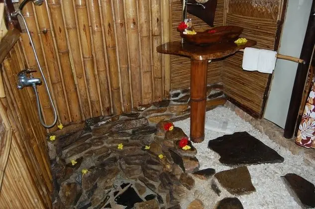Bungalov, 1 Çift Kişilik Yatak, Bahçe Manzaralı (Fare Niau)