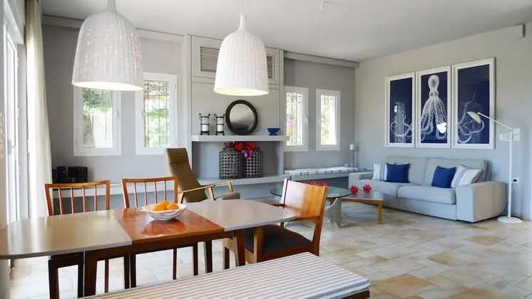 Deluxe Villa, 4 Yatak Odası, Kişiye Özel Havuzlu, Deniz Manzaralı (Pentathlon 1)