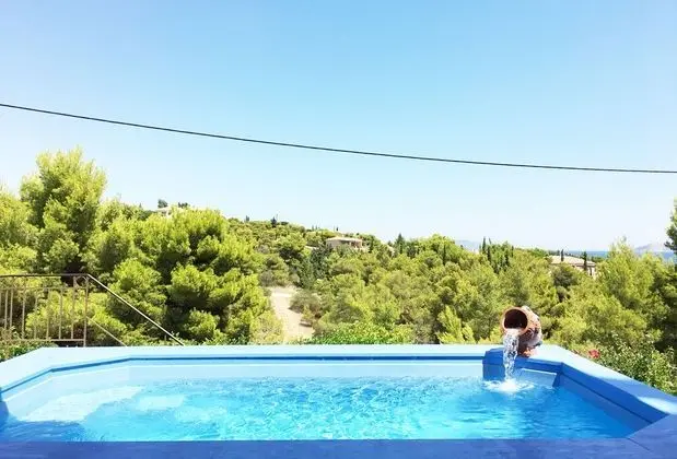 Deluxe Villa, 4 Yatak Odası, Kişiye Özel Havuzlu, Deniz Manzaralı (Pentathlon 1)