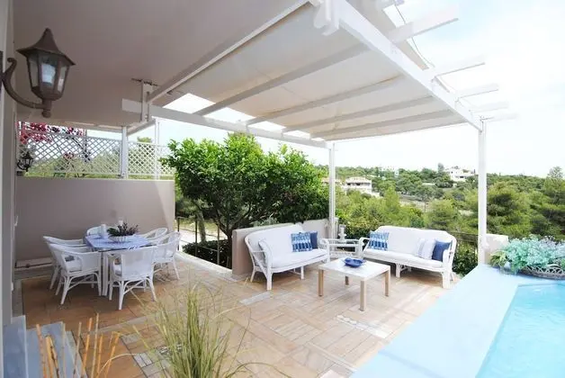 Family Villa, 4 Yatak Odası, Kişiye Özel Havuzlu, Deniz Manzaralı (Pentathlon 3)