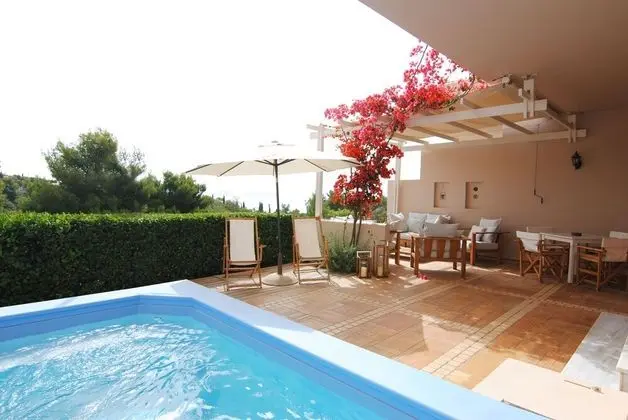 Premium Villa, 4 Yatak Odası, Kişiye Özel Havuzlu, Deniz Manzaralı (Pentathlon 2)
