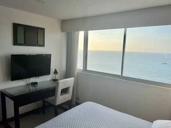 Classic Apart Daire, 2 Yatak Odası, Balkon, Plaj Manzaralı