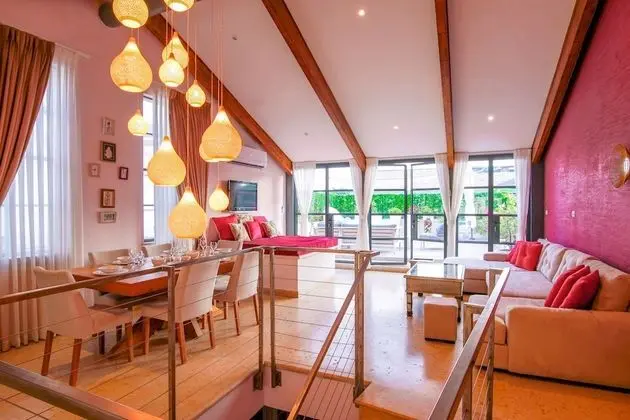 Deluxe Çatı Katı Süiti (Penthouse), 3 Yatak Odası, Deniz Manzaralı