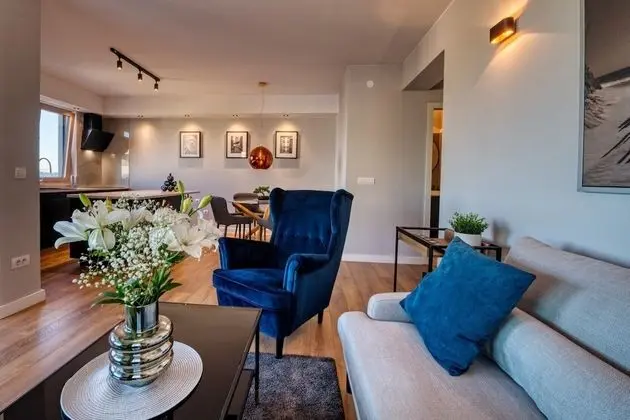 Panoramic Apart Daire, 2 Yatak Odası, Sıcak Su Havuzu, Deniz Manzaralı
