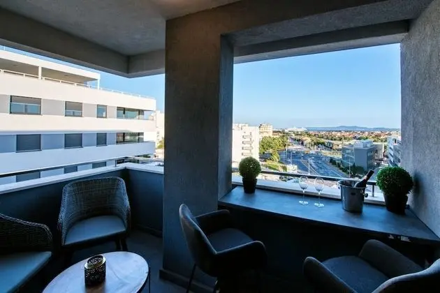 Panoramic Apart Daire, 2 Yatak Odası, Sıcak Su Havuzu, Deniz Manzaralı