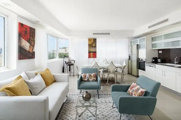 Panoramic Çatı Katı Süiti (Penthouse), 2 Yatak Odası, Deniz Manzaralı