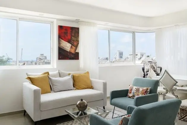 Panoramic Çatı Katı Süiti (Penthouse), 2 Yatak Odası, Deniz Manzaralı