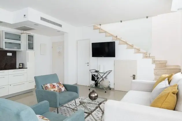 Panoramic Çatı Katı Süiti (Penthouse), 2 Yatak Odası, Deniz Manzaralı