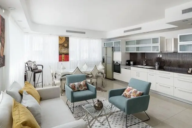 Panoramic Çatı Katı Süiti (Penthouse), 2 Yatak Odası, Deniz Manzaralı