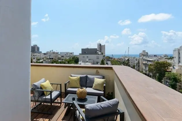 Panoramic Çatı Katı Süiti (Penthouse), 2 Yatak Odası, Deniz Manzaralı