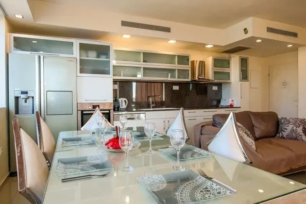 Panoramic Çatı Katı Süiti (Penthouse), 2 Yatak Odası, Deniz Manzaralı