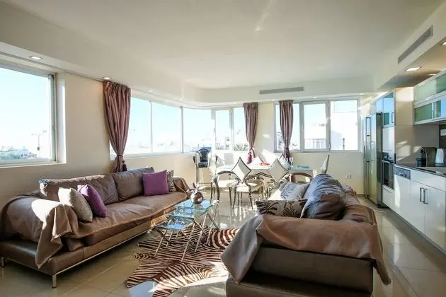 Panoramic Çatı Katı Süiti (Penthouse), 2 Yatak Odası, Deniz Manzaralı