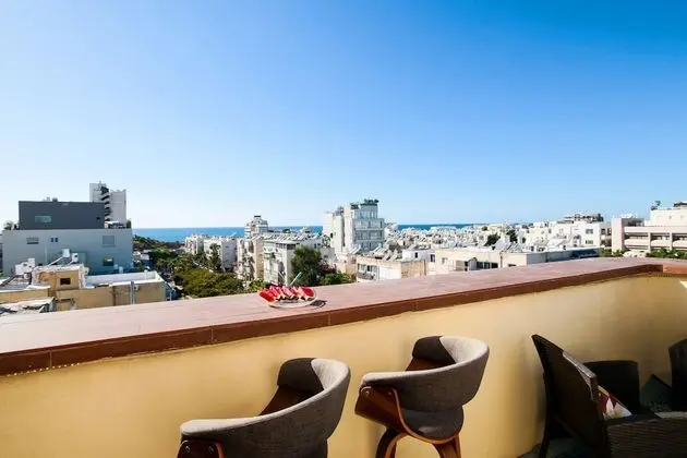 Panoramic Çatı Katı Süiti (Penthouse), 2 Yatak Odası, Deniz Manzaralı
