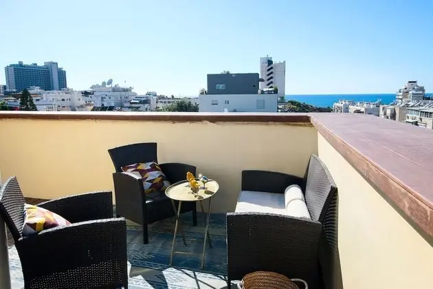 Panoramic Çatı Katı Süiti (Penthouse), 2 Yatak Odası, Deniz Manzaralı