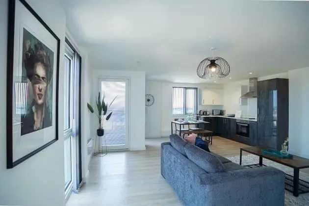 Deluxe Apart Daire, 2 Yatak Odası, Şehir Manzaralı
