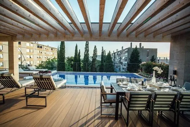 Luxury Çatı Katı Süiti (Penthouse), 3 Yatak Odası, Şehir Manzaralı