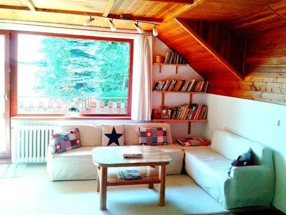 Exclusive Apart Daire, 2 Yatak Odası, Şömine, Executive Katı (Mansard)