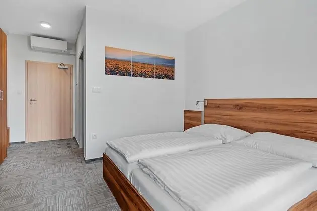 Tek Büyük Yataklı Oda, 2 Tek Kişilik Yatak, Balkon, Dağ Manzaralı