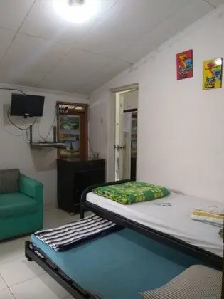 Bunk Bed Sofa Bathroom Fan TV Cable