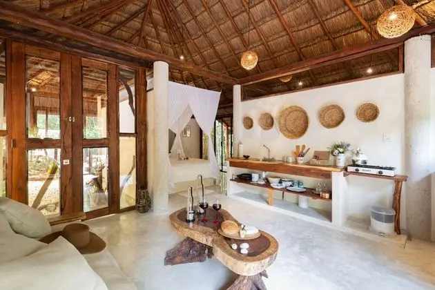 Premier Kulübe, Kişiye Özel Havuzlu (Jungle suite Kukulcan with Terrace)