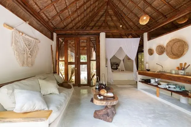 Premier Kulübe, Kişiye Özel Havuzlu (Jungle suite Kukulcan with Terrace)