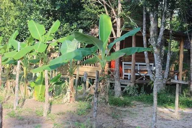 Wooden Bungalow, 1 Double Bed
