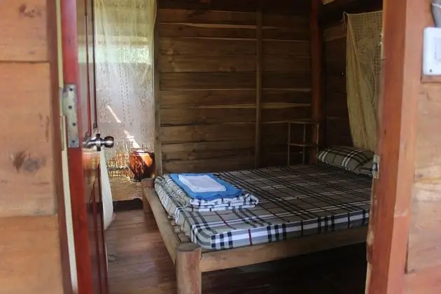 Wooden Bungalow, 1 Double Bed
