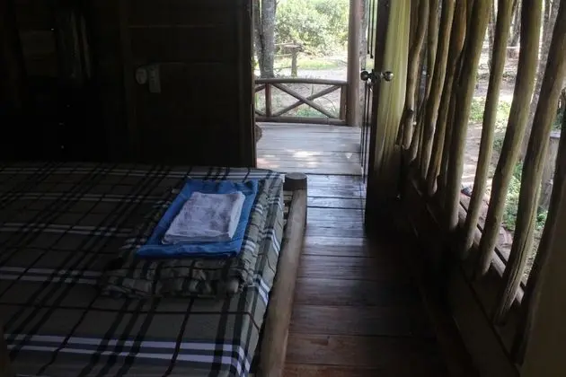 Wooden Bungalow, 1 Double Bed