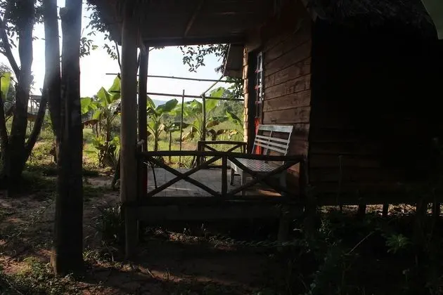 Wooden Bungalow, 1 Double Bed