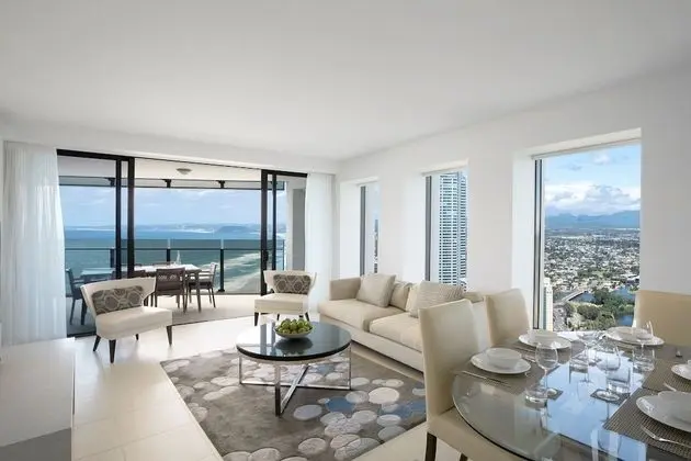 Apart Daire, 3 Yatak Odası, Okyanus Manzaralı