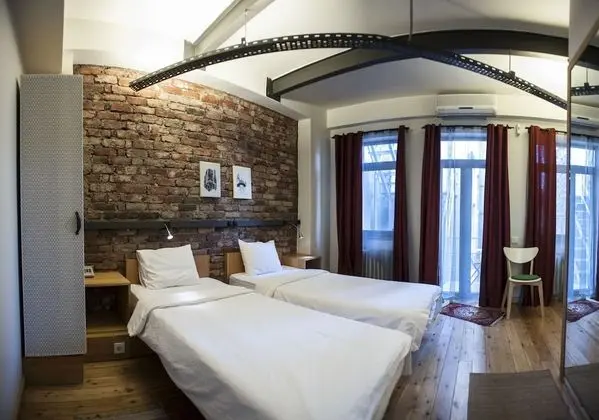Superior Double or Twin Room with brick Wall
