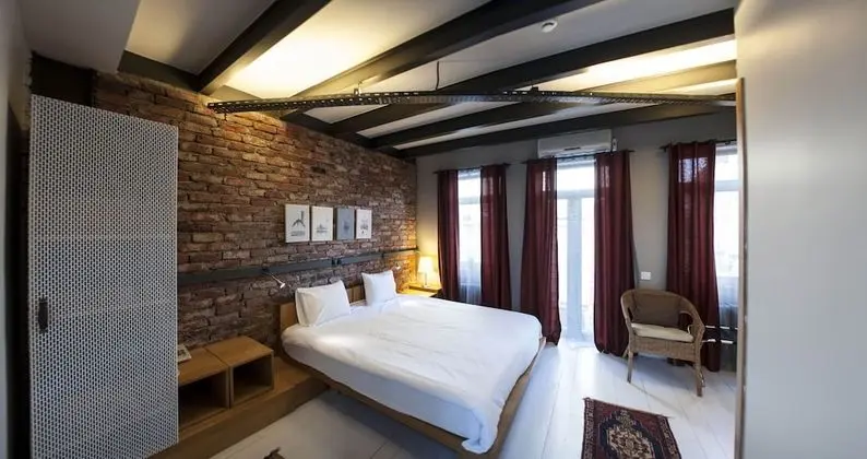 Superior Double or Twin Room with brick Wall