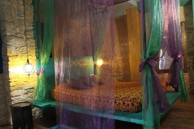 Tek Büyük Yataklı Oda, Veranda, Dağ Manzaralı