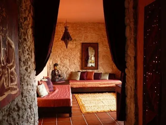 Tek Büyük Yataklı Oda, Veranda, Dağ Manzaralı