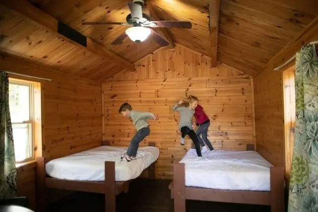 Rustic Camping Cabin